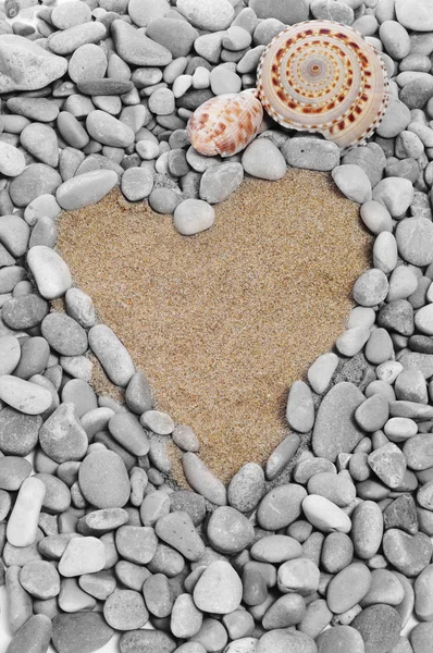Пляж любові — стокове фото