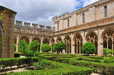 Monastery of Santa Maria de Santes Creus, Spain clipart