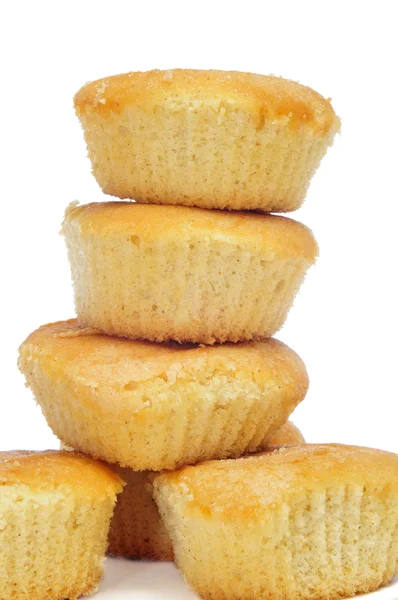 Plain cupcakes — Stock Photo, Image