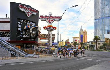 las vegas, Harley davidson kafede bize