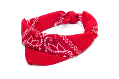 Red bandana clipart