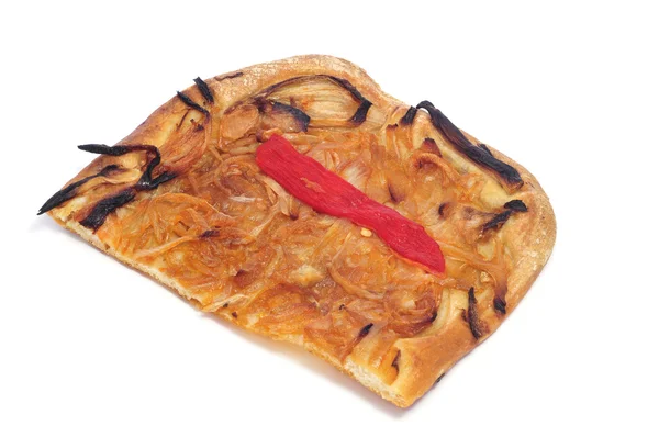 Koka de recapte, typiska katalanska maträtt — Stockfoto