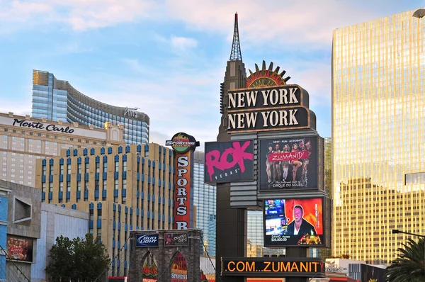 A Strip, Las Vegas, Amerikai Egyesült Államok — Stock Fotó