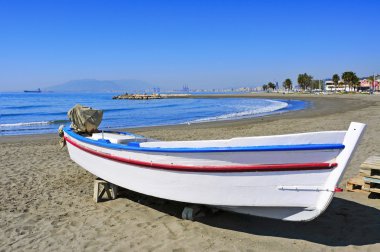 Pedregalejo Plajı Malaga, İspanya