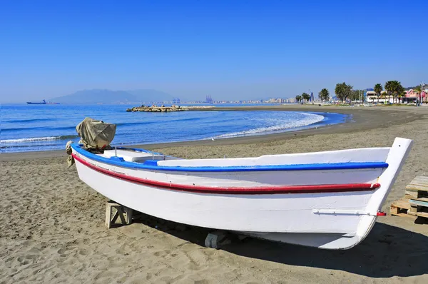 Pedregalejo stranden i malaga, Spanien — Stockfoto