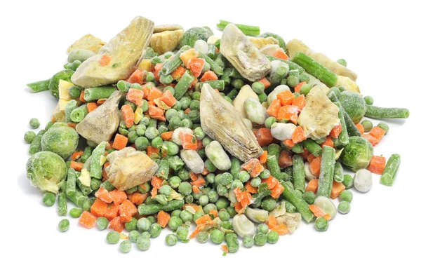 Mezcla de verduras congeladas —  Fotos de Stock