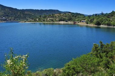 siurana su deposu tarragona ilinde, İspanya