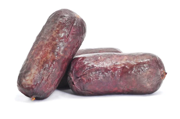 Typical Spanish blood sausages — Stock Photo, Image
