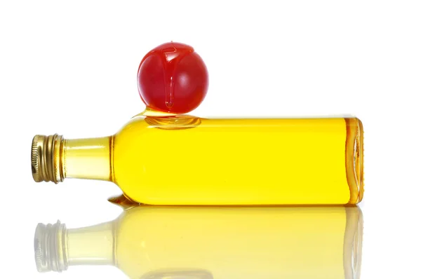 Olive oil and tomato — Stock Photo, Image