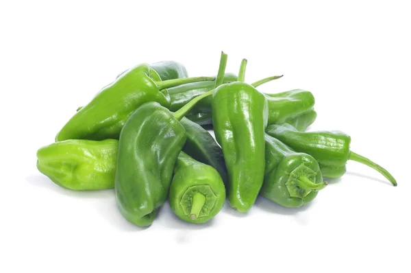 Padrón peppers typiska för Spanien — Stockfoto