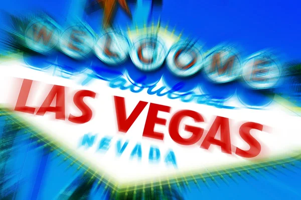Vítejte v nádherné Las Vegas znamení — Stock fotografie