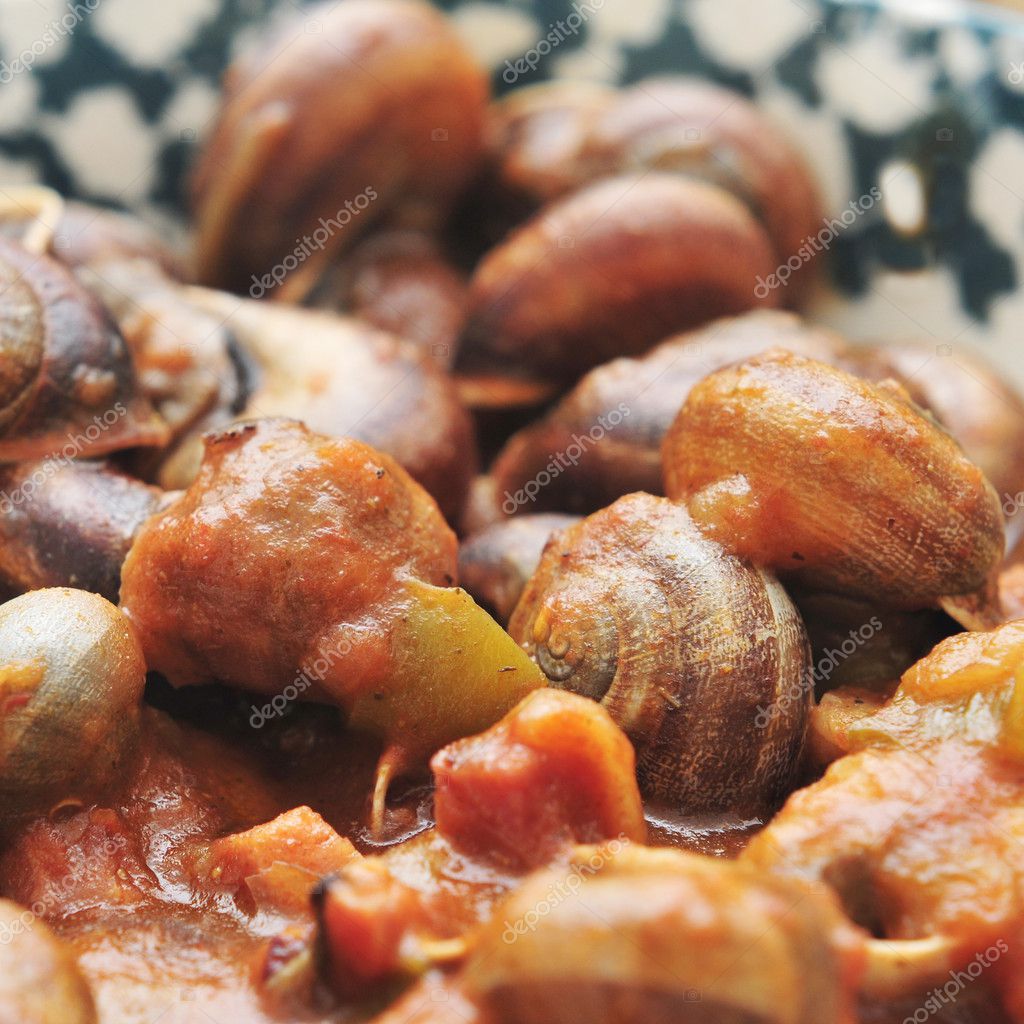 Spanish cooked snails in sauce ⬇ Stock Photo, Image by © nito103 11937157