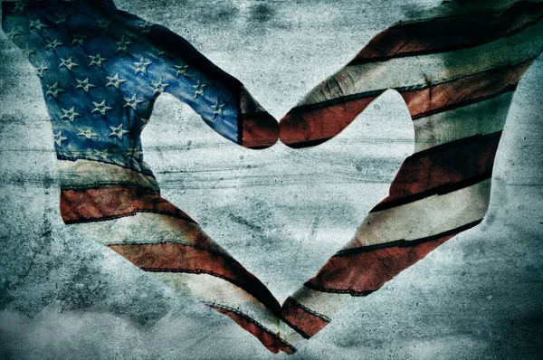 Amor por América — Foto de Stock