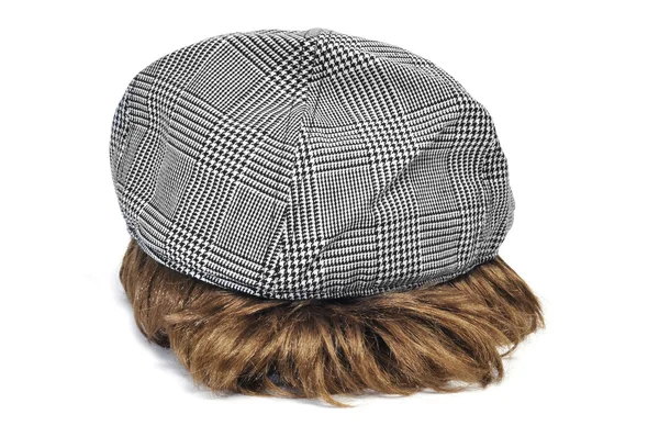 Cappellino e parrucca — Foto Stock