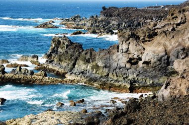 Los hervideros, lanzarote, Kanarya Adaları, İspanya