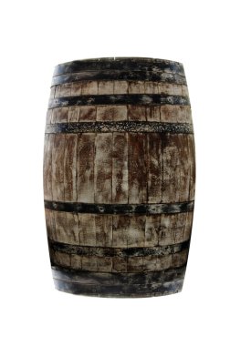 Isolated barrel clipart