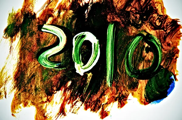 2010, neues Jahr — Stockfoto