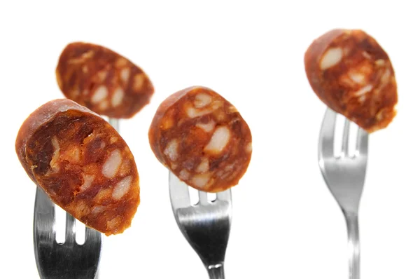 Chorizo Spanyol — Stok Foto