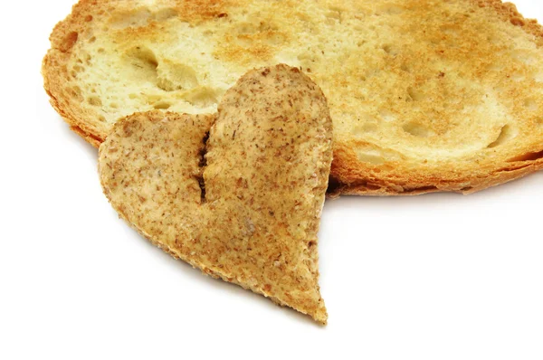 Hjärtat bröd — Stockfoto