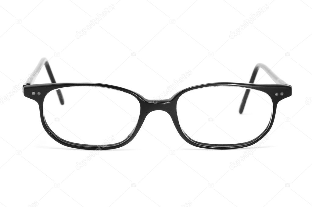 Horn-rimmed glasses