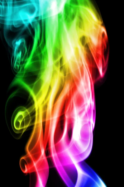 Colors Smoke — Stock Photo, Image