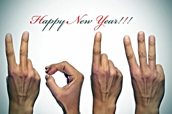 Ευτυχισμένο το νέο έτος 2013 — Φωτογραφία Αρχείου