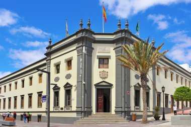 Cabildo Insular de Fuerteventura, in Puerto del Rosario, Fuertev clipart