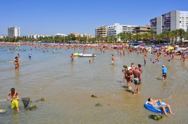 Llevant beach, salou, İspanya