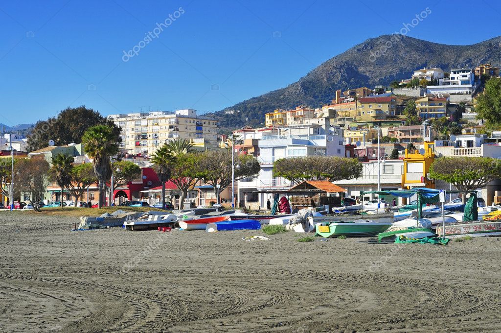 Pedregalejo Beach In Malaga Spain Stock Photo Nito103