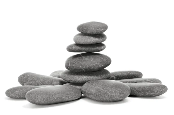 Zrównoważony zen kamienie — Zdjęcie stockowe
