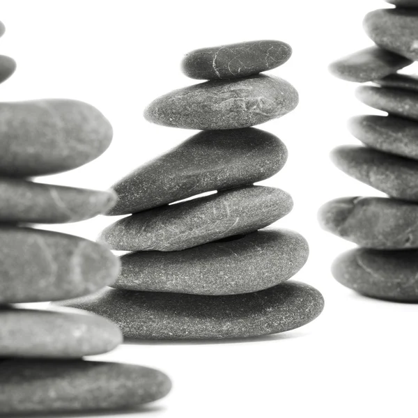 Zrównoważony zen kamienie — Zdjęcie stockowe