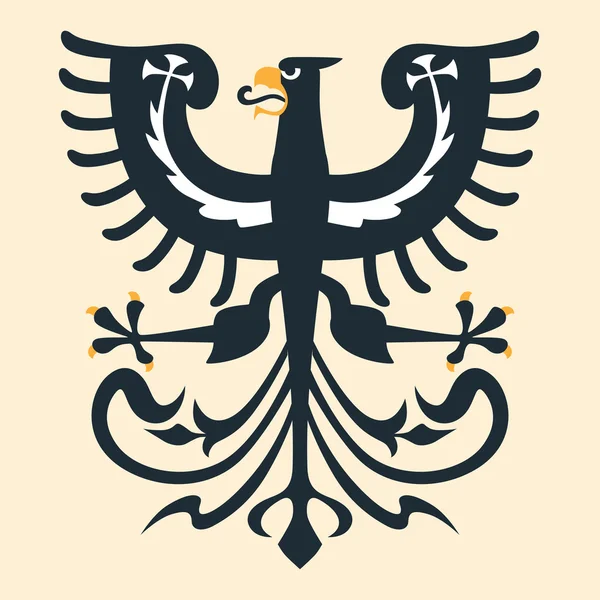 Геральдический орёл — стоковый вектор