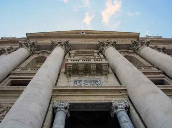 Basilikan Peterskyrkan är, Rom — Stockfoto
