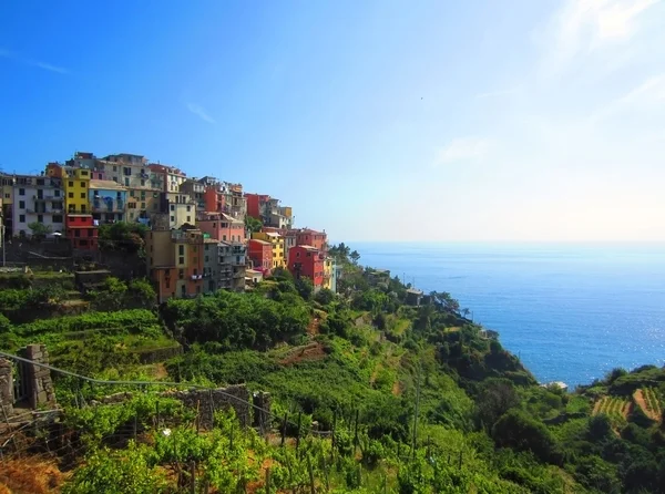 Village on Italian coast — Stock Photo, Image