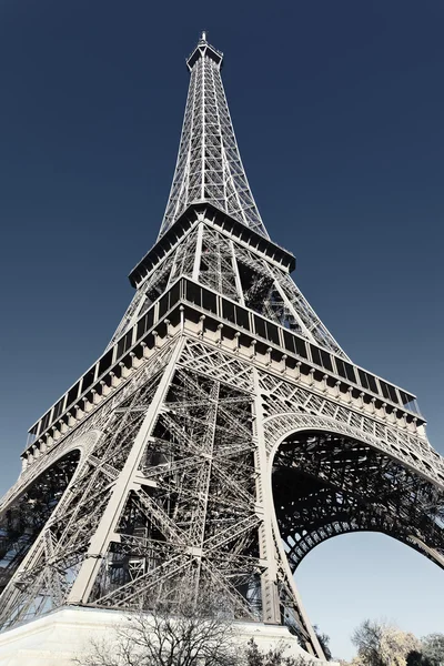Eiffel tower with special photographic processing — Stock Photo, Image