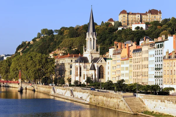 Part of the city of Lyon — Stock Photo, Image