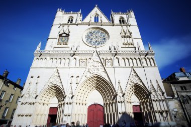 Famous Saint Jean cathedral clipart