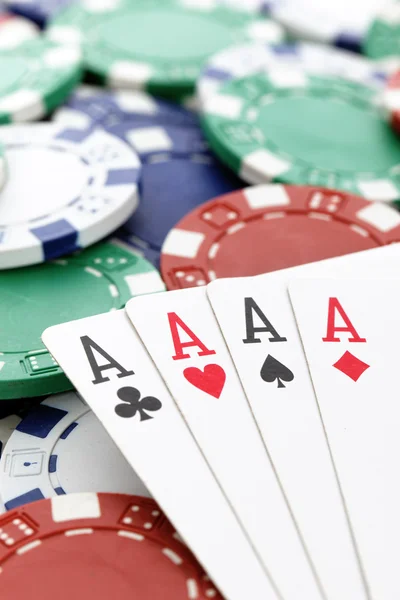 Poker star — Stock Photo, Image