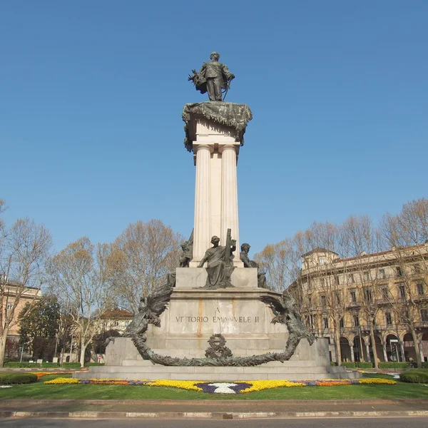 Vittorio emanuele II heykeli — Stok fotoğraf