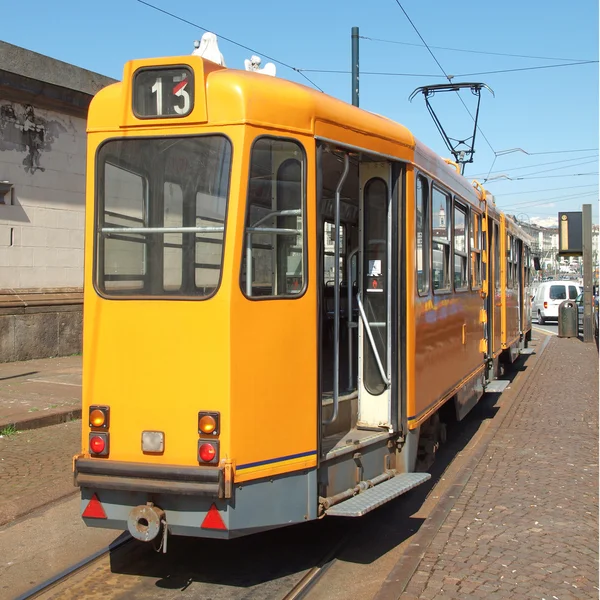 Un tram — Foto Stock
