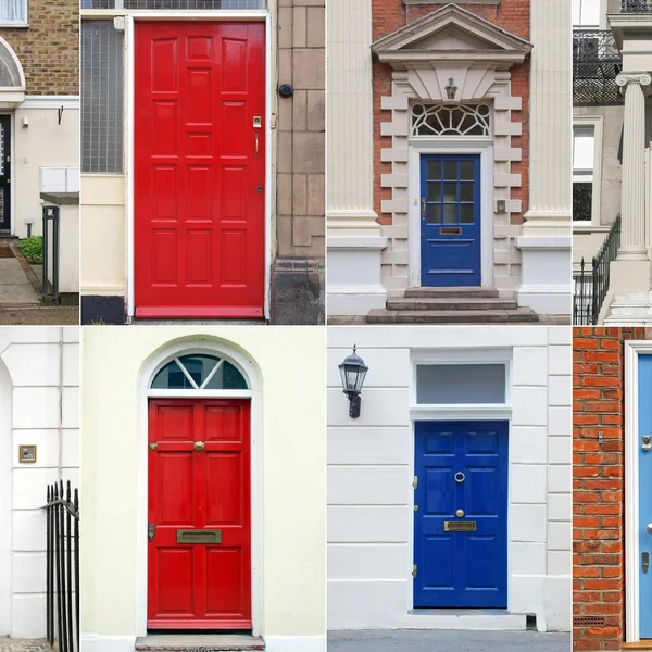 stock image British doors