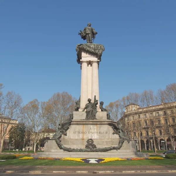 Vittorio emanuele ii Statue — Stockfoto