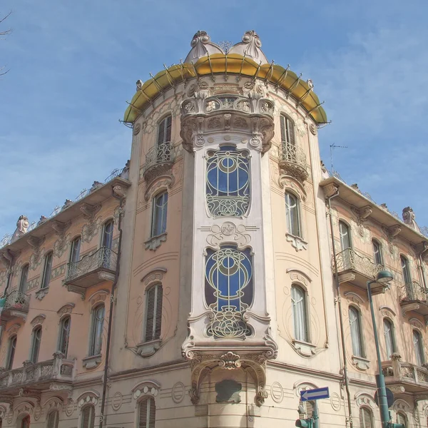 Casa fleur fenoglio, Torino — Stok fotoğraf