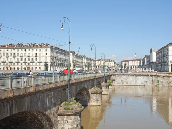 Piazza Vittorio, Turin — Stock Photo, Image