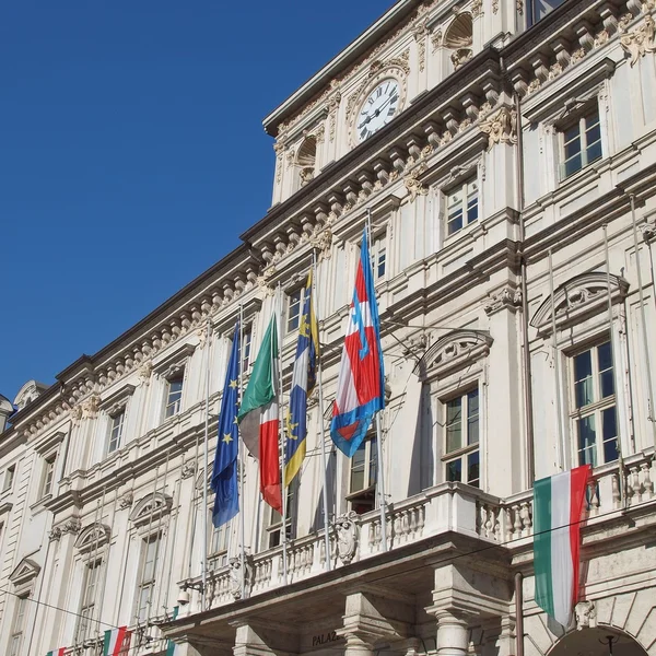 Palazzo di Citta, Turín — Foto de Stock