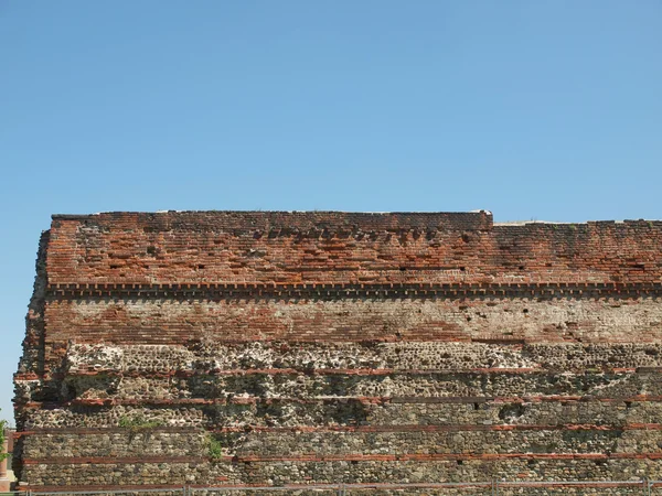 Rzymskie mury, Turyn — Zdjęcie stockowe