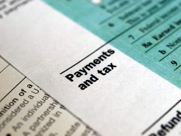 Vergi formları — Stok fotoğraf