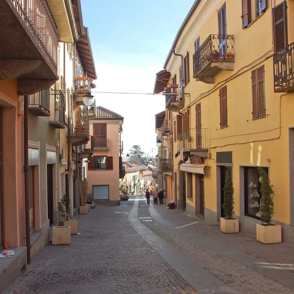 Rivoli gamla stan, Italien — Stockfoto