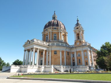 Basilica di Superga, Turin, Italy clipart