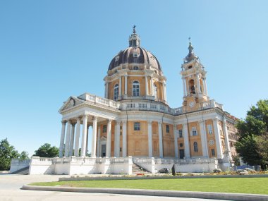 Basilica di Superga, Turin, Italy clipart